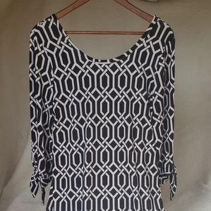 Navy & White, Mud Pie dress, Size Medium